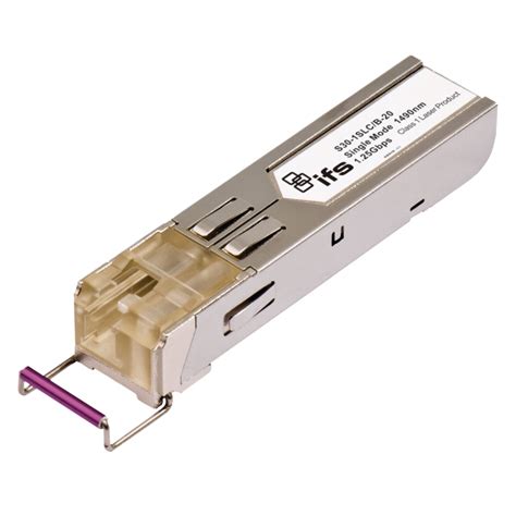 SFP Port 1000Base BX20 Mini GBIC Module 1 Fiber 20Km Single Mode