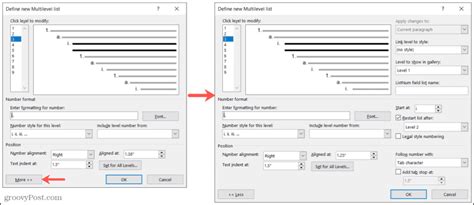 How To Create A Custom Multilevel List Style In Microsoft Word