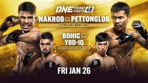 ONE Friday Fights 49 Nakrob Overcomes Pettonglor In Instant Classic