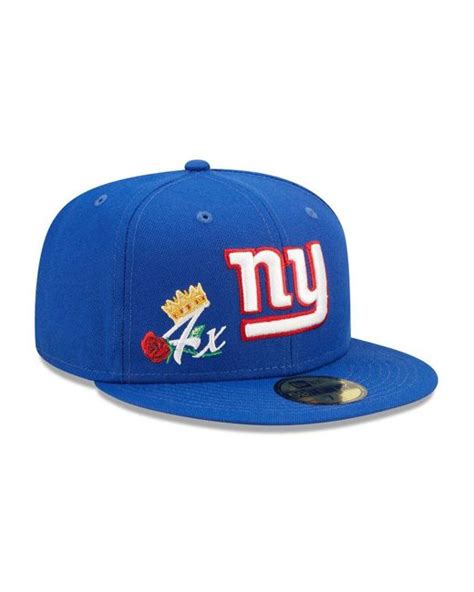 Ktz Synthetic Royal New York Giants Crown 4x Super Bowl Champions