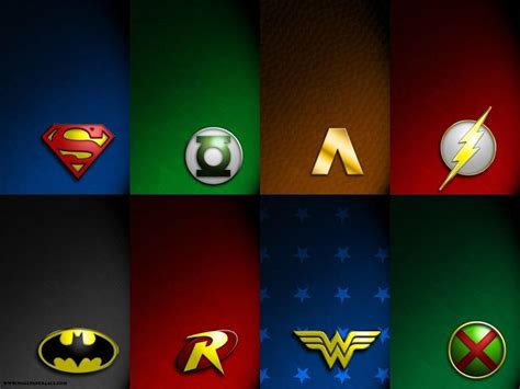 Superhero Logos Wallpapers - Wallpaper Cave