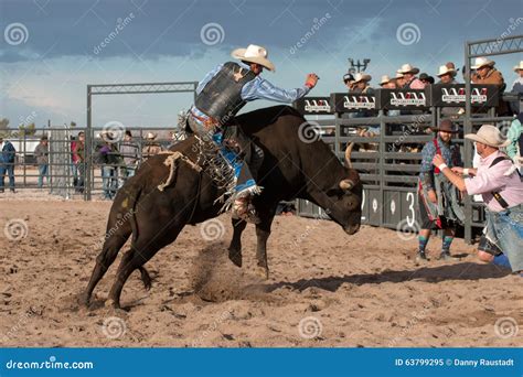 Cowboy Rodeo Bull Riding editorial image. Image of buck - 63799295