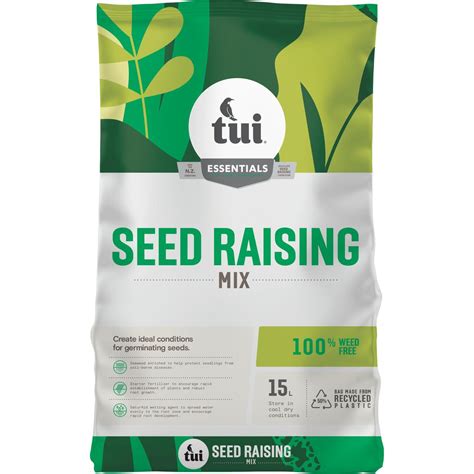 Tui Seed Raising Mix 15 Litre Mitre10