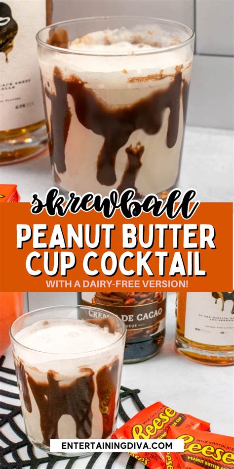 Made With Skrewball Peanut Butter Whiskey And Godiva Chocolate Liqueur