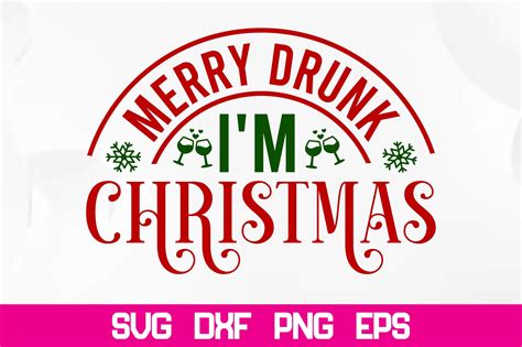 Merry Drunk Im Christmas Svg Graphic By Nazrulislam405510 · Creative