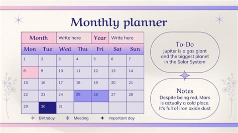 Monthly Calendar 2023 | Google Slides & PowerPoint