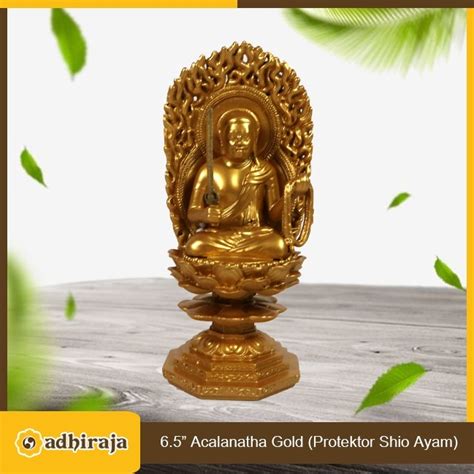 Jual Rupang Patung Arca Buddha Acalanatha Gold Fiber Shopee