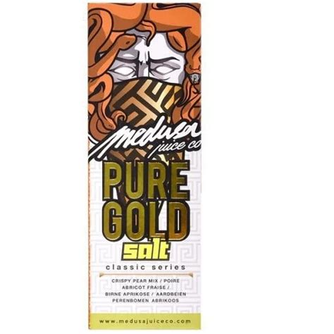 LÍQUIDO PURE GOLD CLASSIC SERIES NICSALT MEDUSA Best Vape Brasil