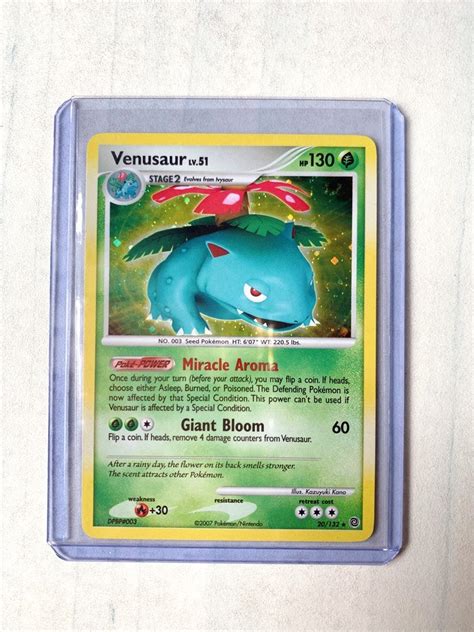 Vintage Venusaur Pokemon Secret Wonders Holo Rare Pikachu Charizard