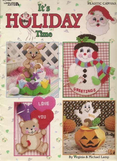 Leisure Arts Plastic Canvas 14 Holiday Time Projects Plastic Canvas Books Plastic Canvas