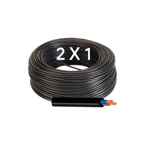 Manguera Flexible Negra H05VV F 2x1 Bricoelige