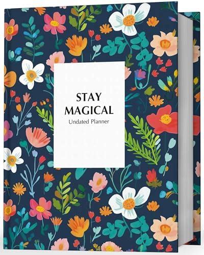 Stay Magical Undated Daily Planner And Gratitude Journal Schedule