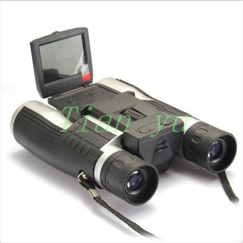 Binocular Cameras 12X ZOOM Digital Telescope Video Camera Full HD 1080P With 2.0 inch LCD ...