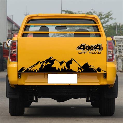 Car Sticker X Off Road Graphic Vinyl Decal For Ford Ranger Raptor