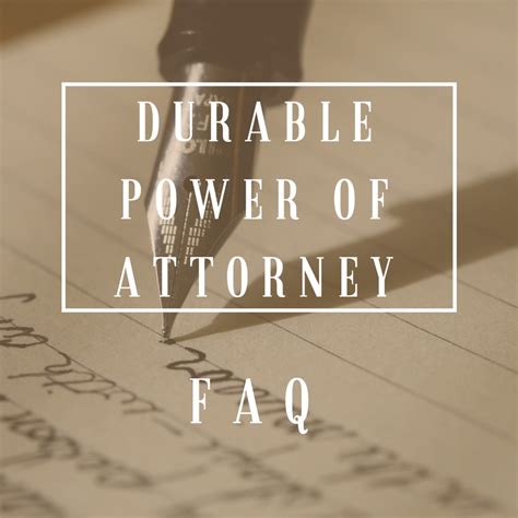 What is a Durable Power of Attorney? - SanGenLife