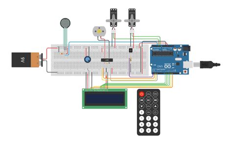 Circuit Design Proyecto 2 Tinkercad