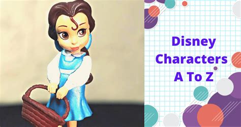 List Of Disney Characters That Start With A To Z Disney