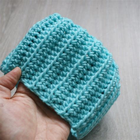 Easy Crochet Ribbing Tutorial How To Crochet A Ribbed Ear Warmer Dora Does Crochet Crochet