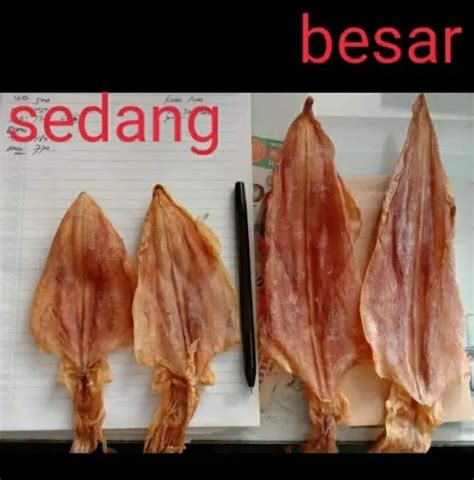 Juhijiu He Sotong Pangkong Sotong Kering Cumi Kering 500 Gram Uk S