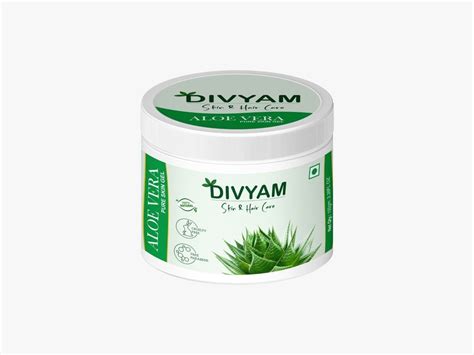 Divyam Organics Pure Aloevera Gel Face Packaging Size 100 Gm At Rs