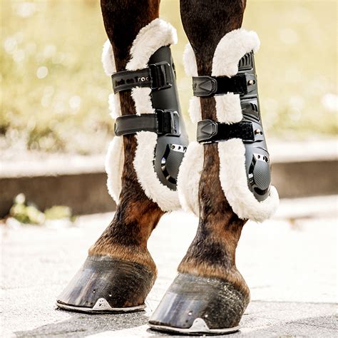 Back On Track Airflow Tendon Boots With Fur System Equine