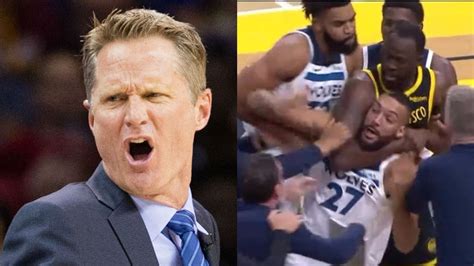 Definitely Took It Too Far Steve Kerr Admits Draymond Greens 5 Game Suspension Was Well Deserved