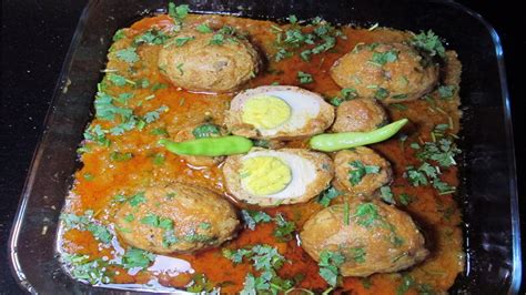 Nargisi Kofta Egg Kofta Curry Chicken Kofta Curry Recipe Youtube