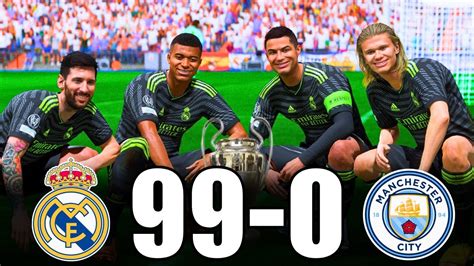 FIFA 23 RONALDO MESSI MBAPPE NEYMAR ALLSTARS REAL MADRID 99 0