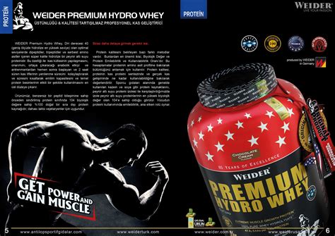 Weider Premium Hydro Whey Katalog