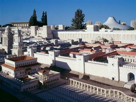 Model of Herodian Jerusalem, the Israel Museum : Center for Online ...