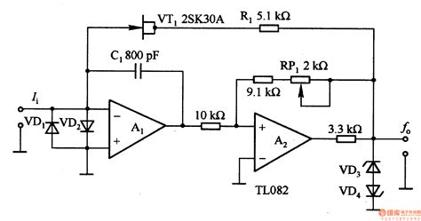 Frequency To Current Converter Circuit Diagram