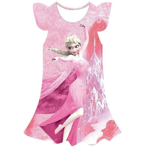 Disney Frozen 2 Vestido Disfraces Niñas Princesa Cosplay Vestir Ropa