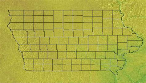 Iowa Geography Iowa Regions And Landforms