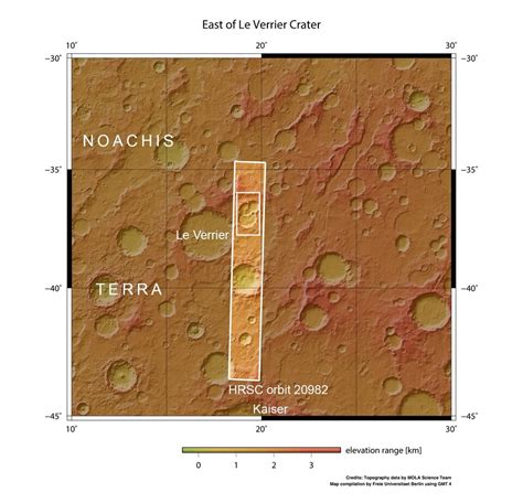 Esa An Ancient Crater Triplet On Mars