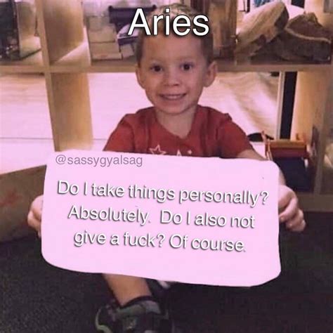 50 Side Splitting Aries Memes That Every Arian Will Relate To Artofit