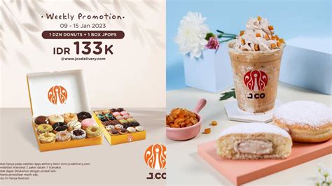 PROMO J CO Hari Ini 15 Januari 2023 Dapatkan 1 Kotak JPop Dan 1 Kotak