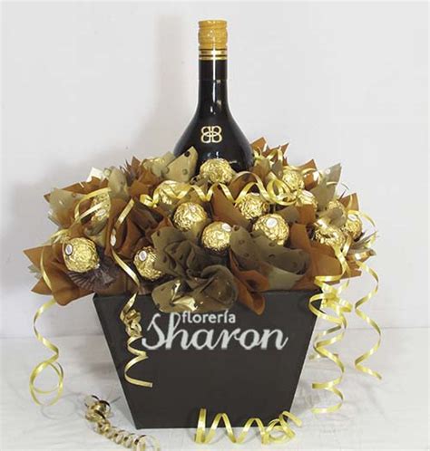 Regalo Con Vino Para Dama Baileys Choco Manía Florería Sharon