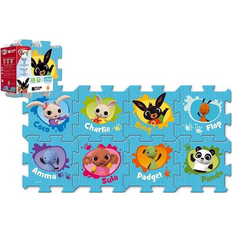 Pěnové Puzzle Bing Bunny 8ks Detskyeshopcz