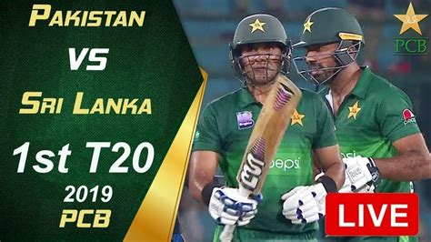 🔴 Ptv Sports Live Pakistan Vs Sri Lanka 1st T20i Live Cricket Score Commentary Youtube