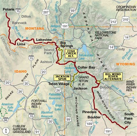 Great Divide Mountain Bike Route | Adventure Cycling Route Network | Adventure Cycling ...