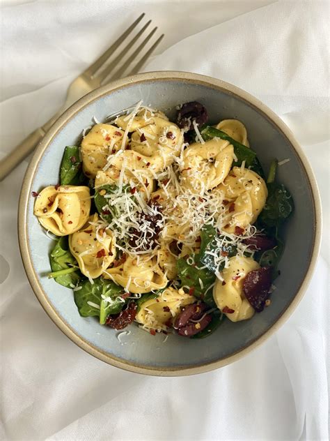 Tuscan Tortellini Pasta Salad • Consciously Vegan