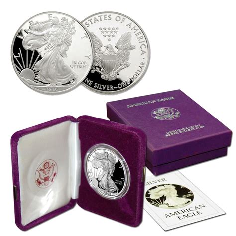 American Silver Proof Eagle Oz Coin The Patriotic Mint