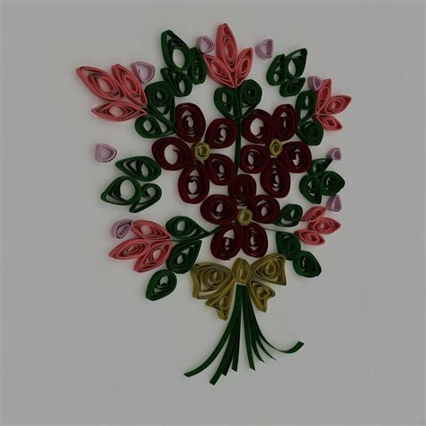 Quilling Flowers 01 3D Model $19 - .max .unknown .obj .fbx - Free3D