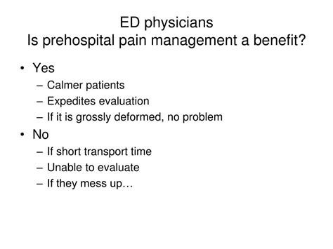 Ppt Pediatric Prehospital Pain Management The Ed Perspective