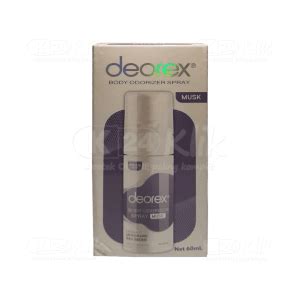 Deorex Body Odorizer Spray Musk 60 Ml Manfaat Dos