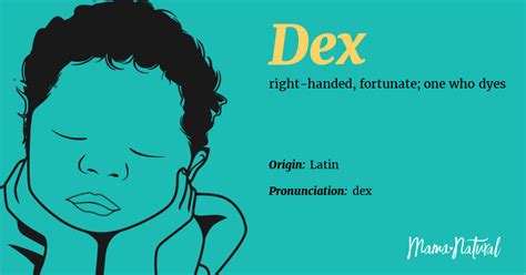 Dex Name Meaning, Origin, Popularity, Boy Names Like Dex - Mama Natural