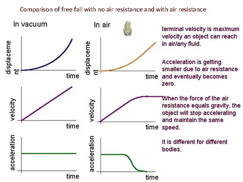 Acceleration Of An Object In Free Fall