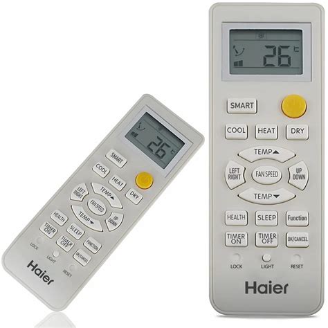 Haier Air Cond Multi Remote Control Model 1715bw Number One