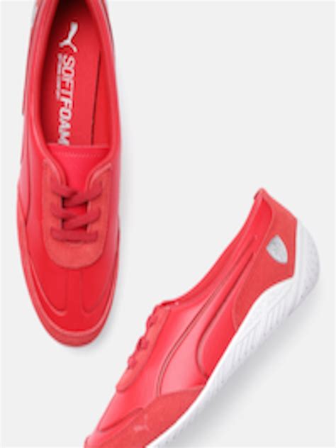 Buy PUMA Motorsport Women Red Ferrari RDG Cat Balle Sneakers Casual