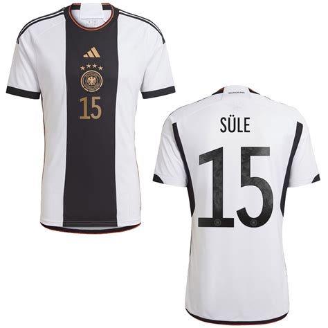 DFB DEUTSCHLAND Trikot Home Herren WM 2022 SÜLE 15 Sportiger de